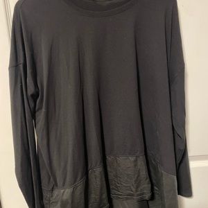 Lululemon Black Long Sleeve Top
